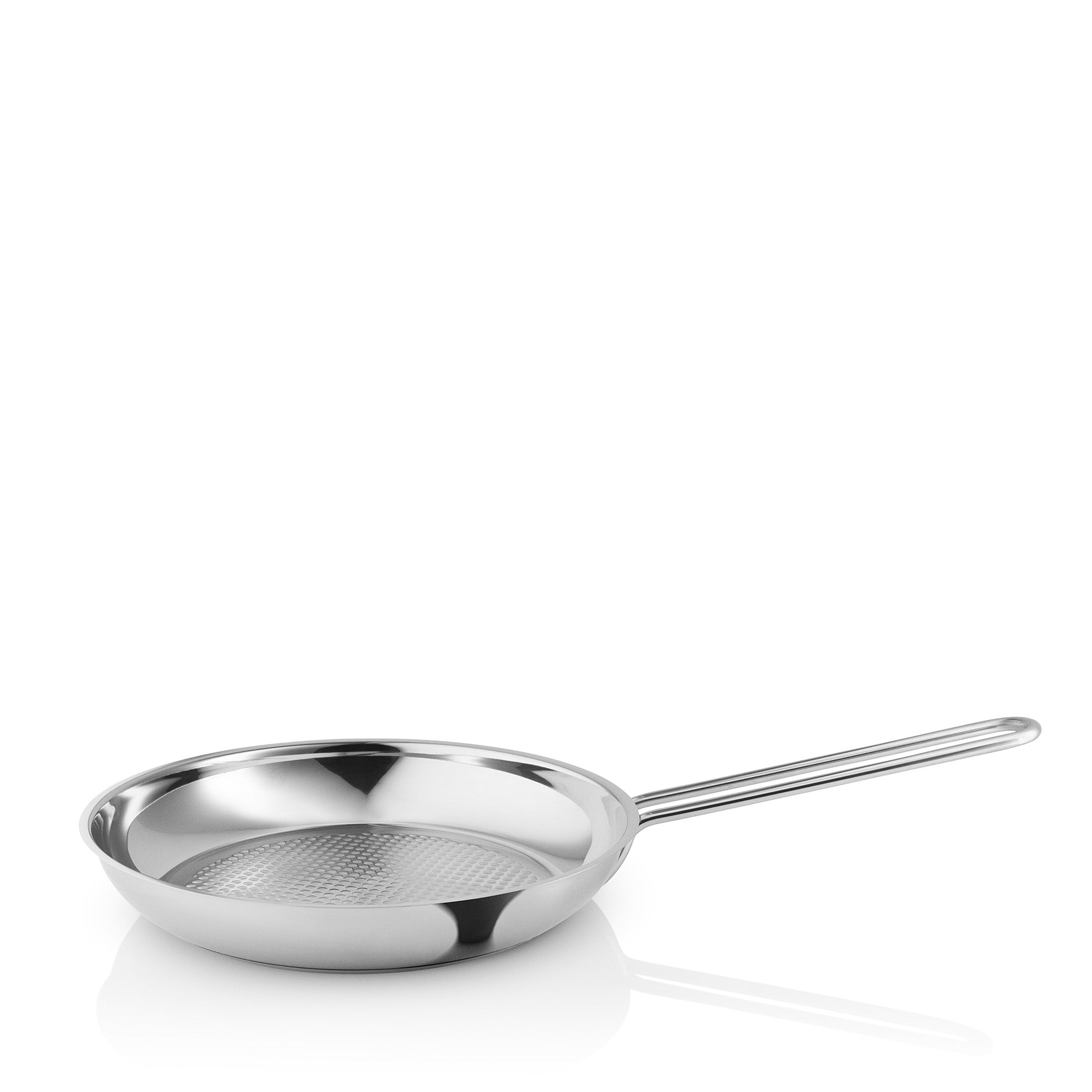 Stainless Steel stegepande Ø28 cm honeycomb